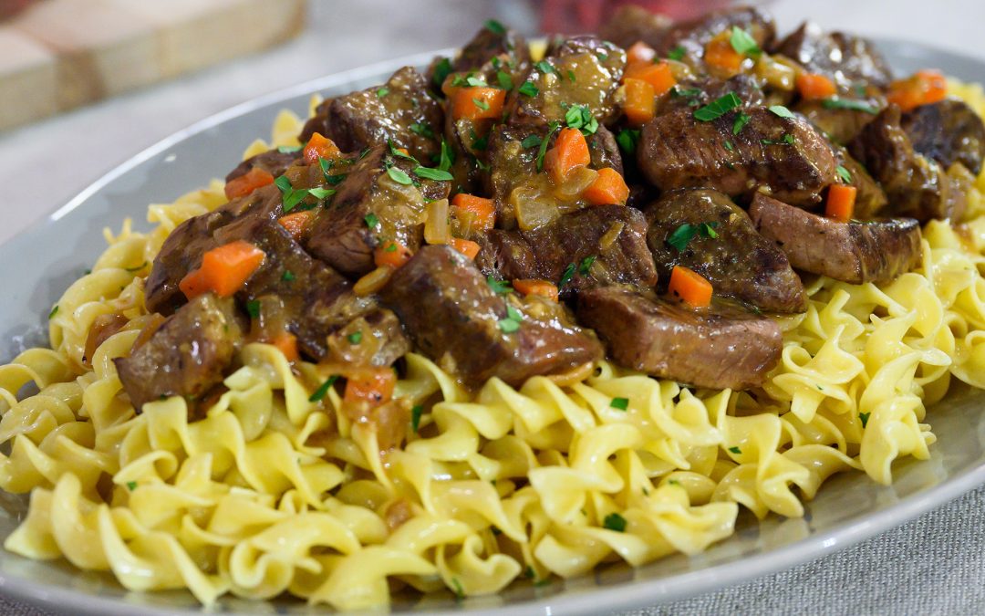 Beef and Egg Noodles Recipe